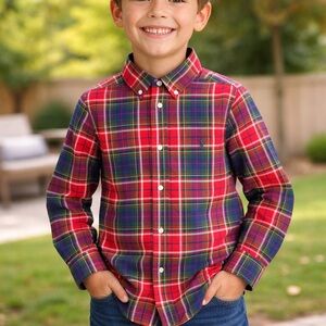 Polo Ralph Lauren Boys Button-Up Shirt – Size 7